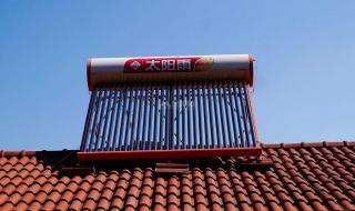 太阳能热水器安装图