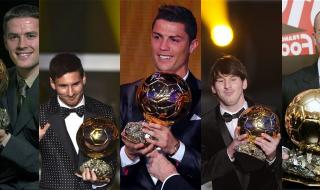 梅西和c罗20年的竞争